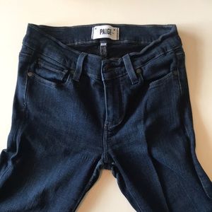 Dark wash perfect condition Paige Jeans!